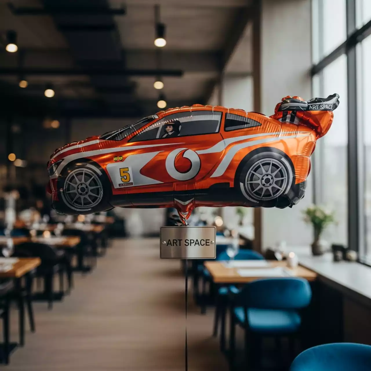 Аренда Шар фольгированный «Тачки» в ресторане «Voda» — ART SPACE