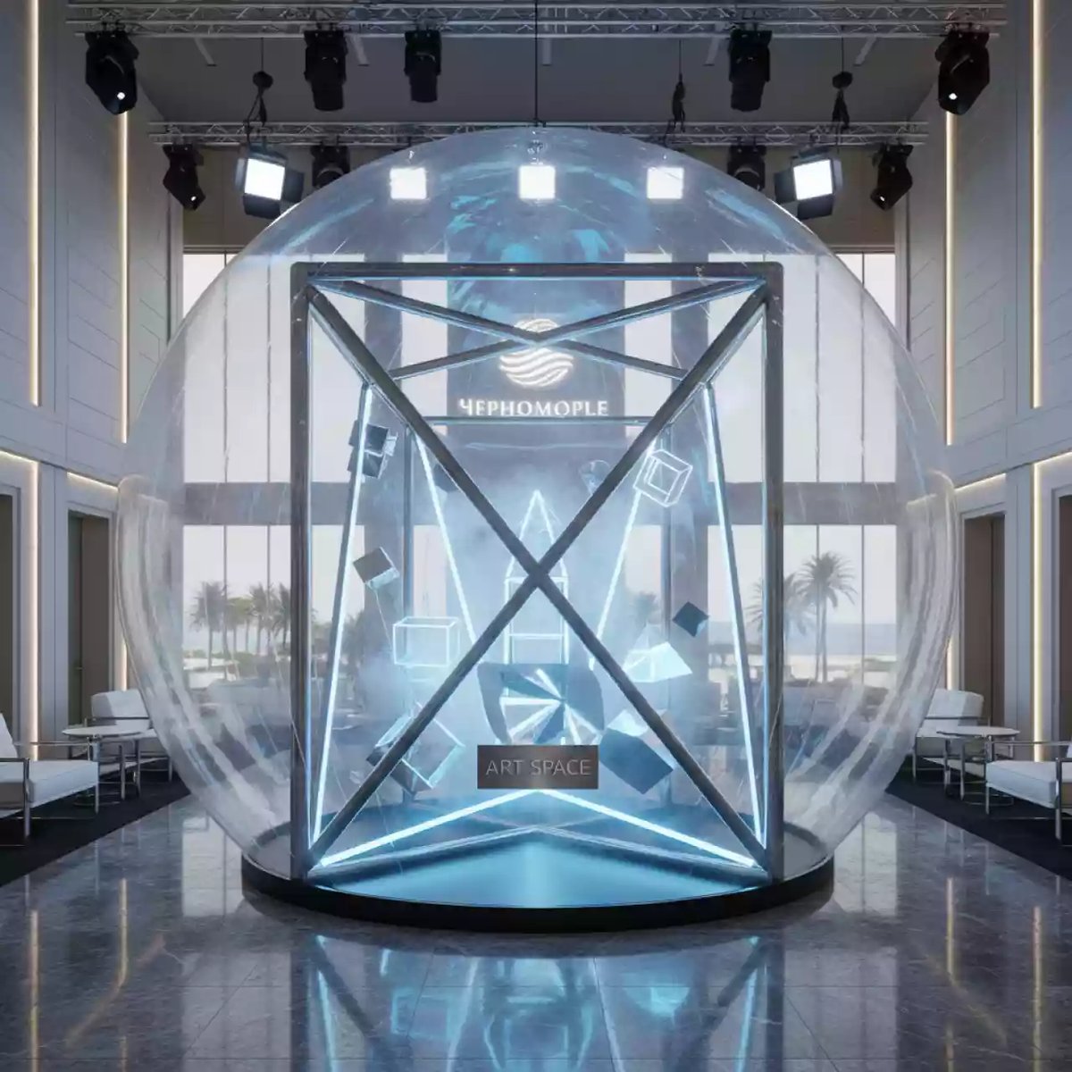 Аренда Шар фотозона чудо в санатории «Черноморье» — ART SPACE