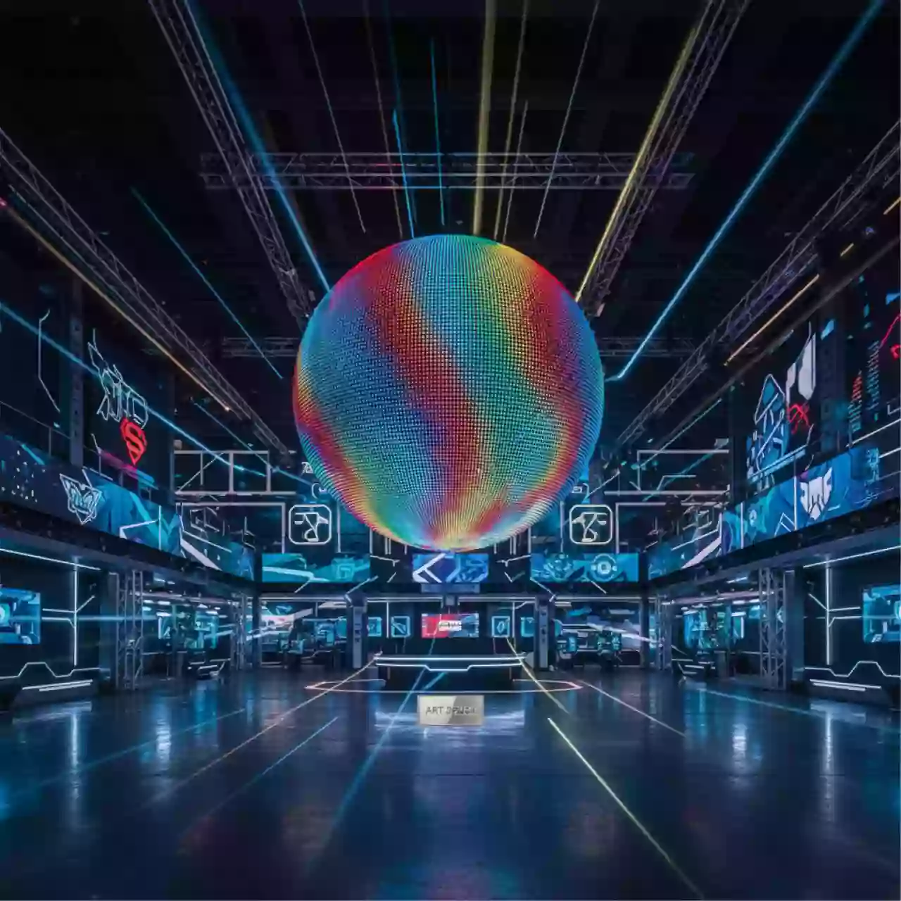 Аренда Шар LED 150 см в Сириус Арене — ART SPACE