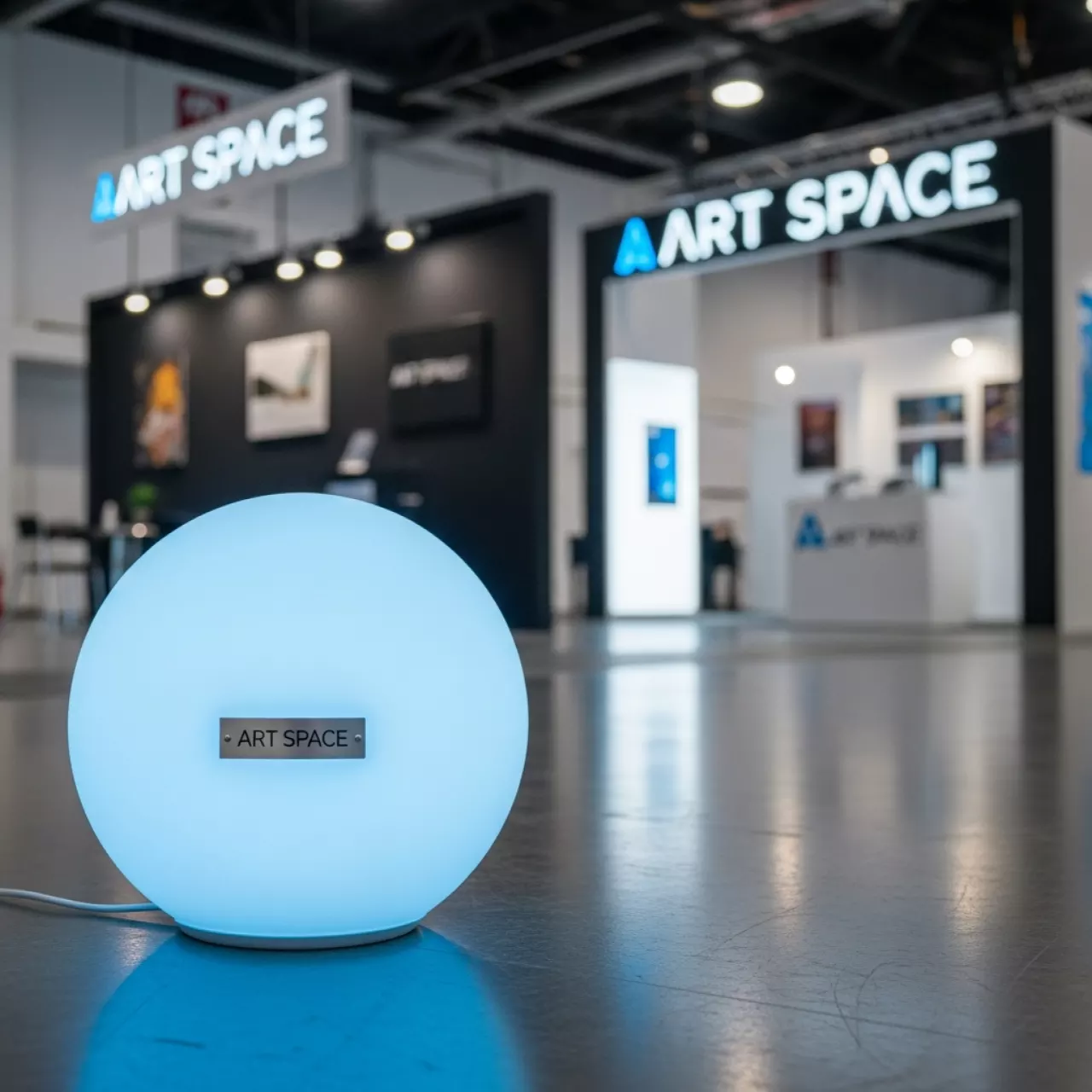 Аренда Шар LED 40 см LED мебель в Университете «Сириус» — ART SPACE