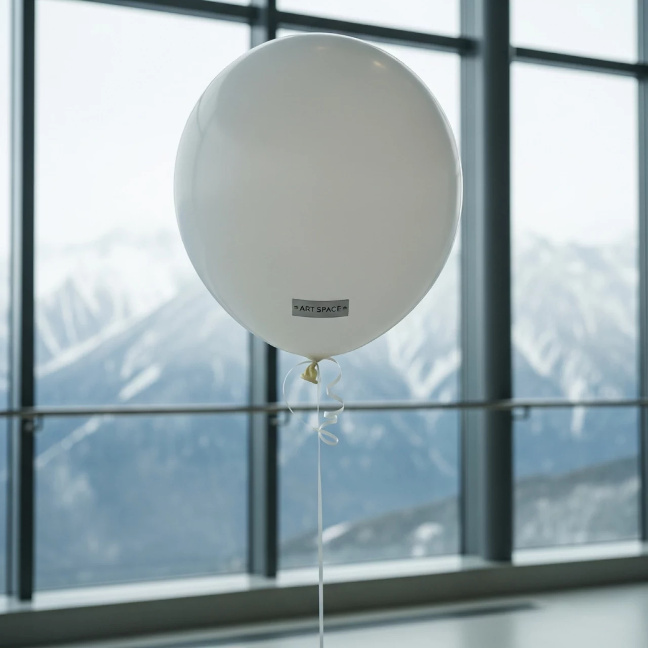 Аренда Шар с гелием 45 см белый в Skypark Sochi — ART SPACE