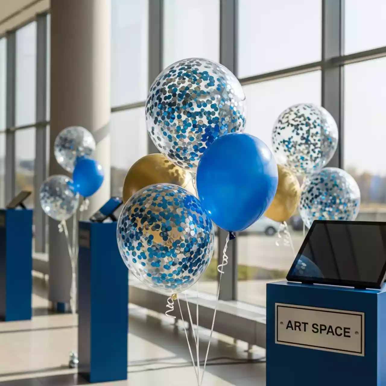 Аренда Шар с конфетти 45 см в Courtyard by Marriott Sochi — ART SPACE