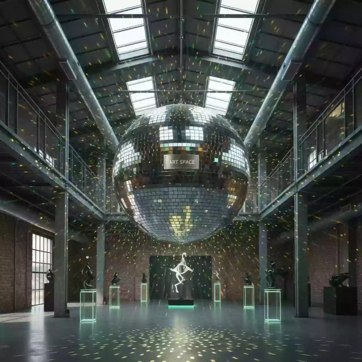 Аренда Шар зеркальный диаметром 2 метра в Mantera Supreme — ART SPACE