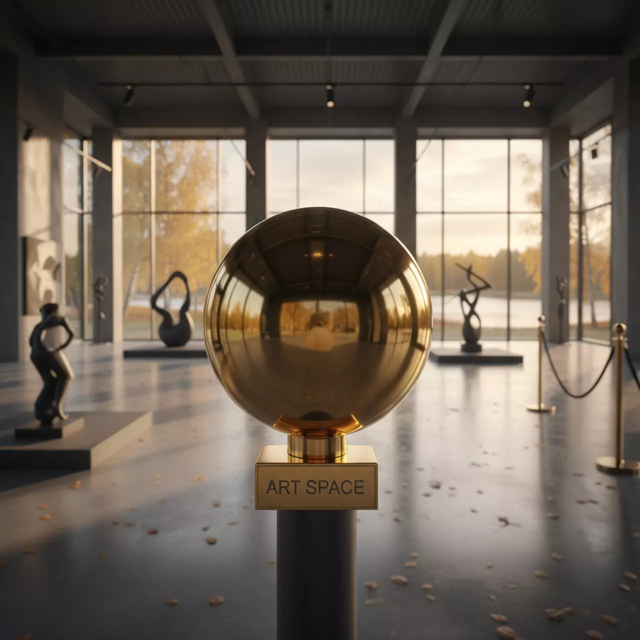 Аренда Шарик для золотого столбика "Красная дорожка" в санатории «Русь» — ART SPACE