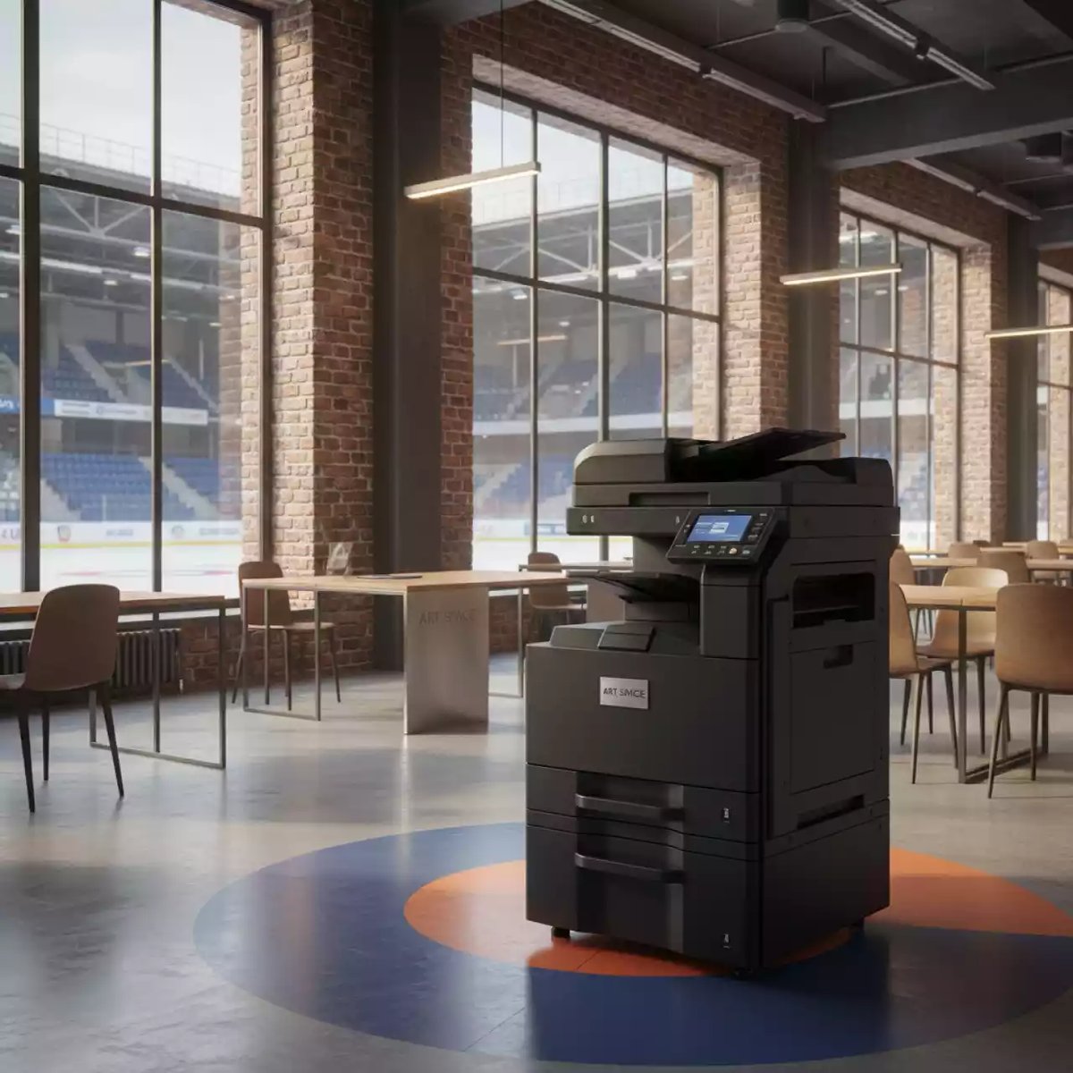 Аренда Sharp MX M1056EU в Керлинговом центре «Ледяной куб» — ART SPACE