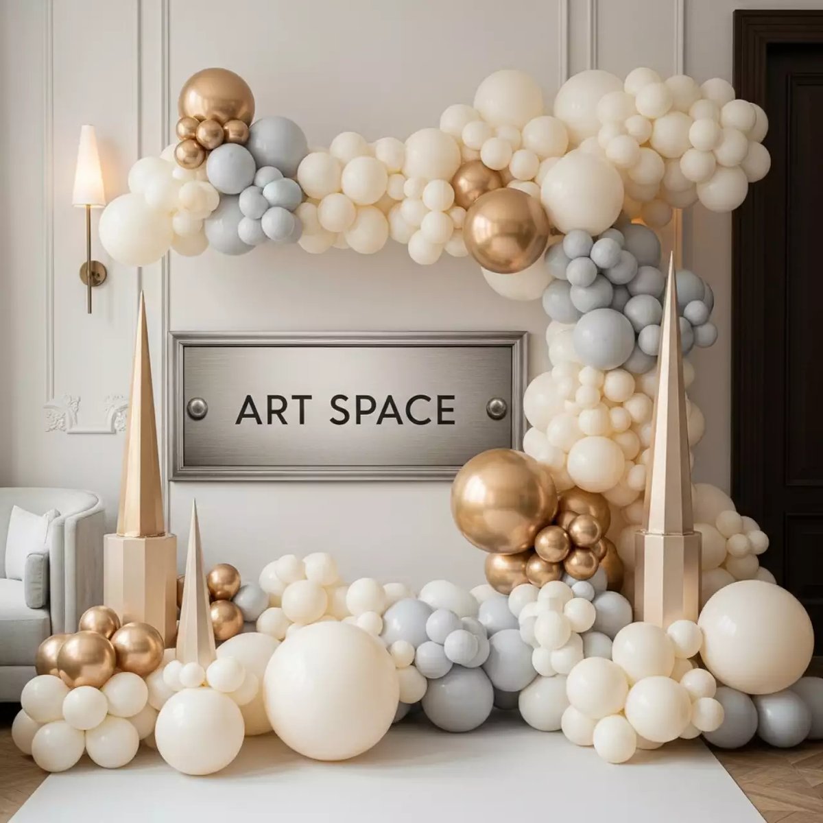 Аренда Шары без гелия в ресторане «Sanremo» — ART SPACE