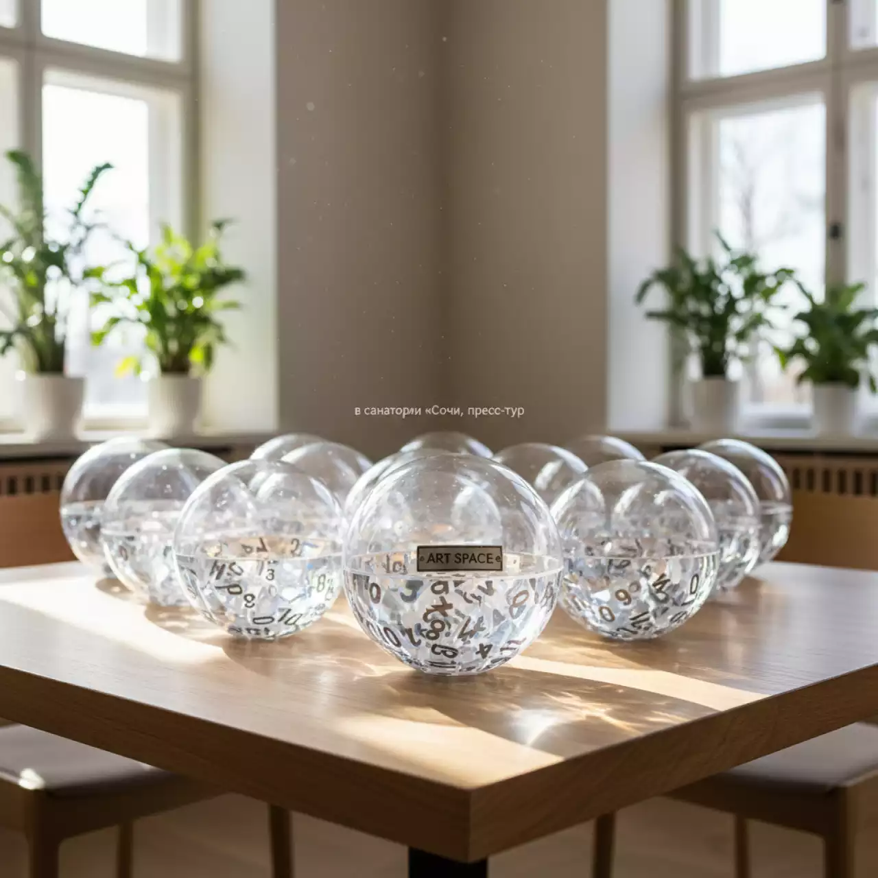 Аренда Шары для лототрона разъемные в санатории «Сочи» — ART SPACE