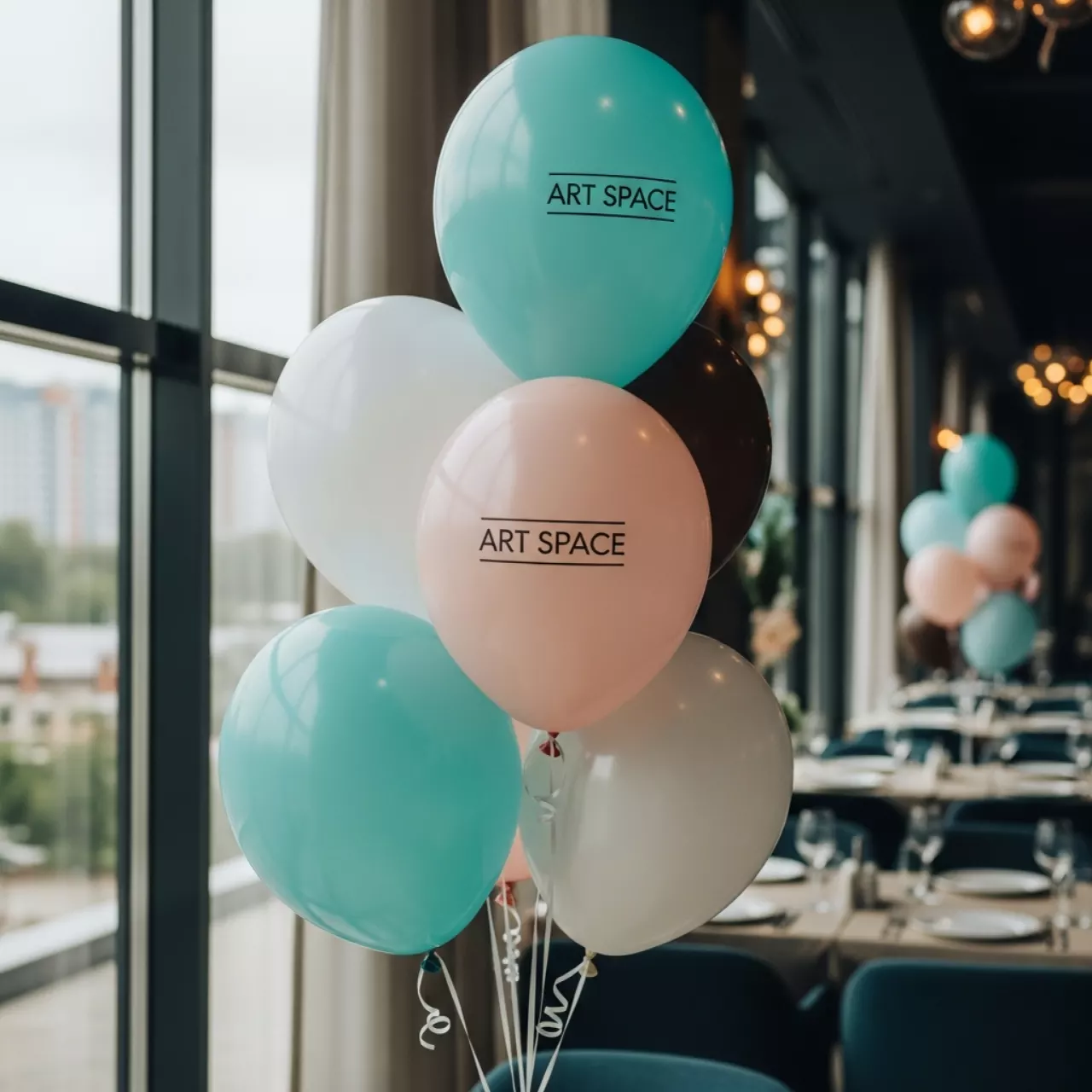 Аренда Шары с гелием ассорти № 3 30 см в ресторане «Магадан» — ART SPACE