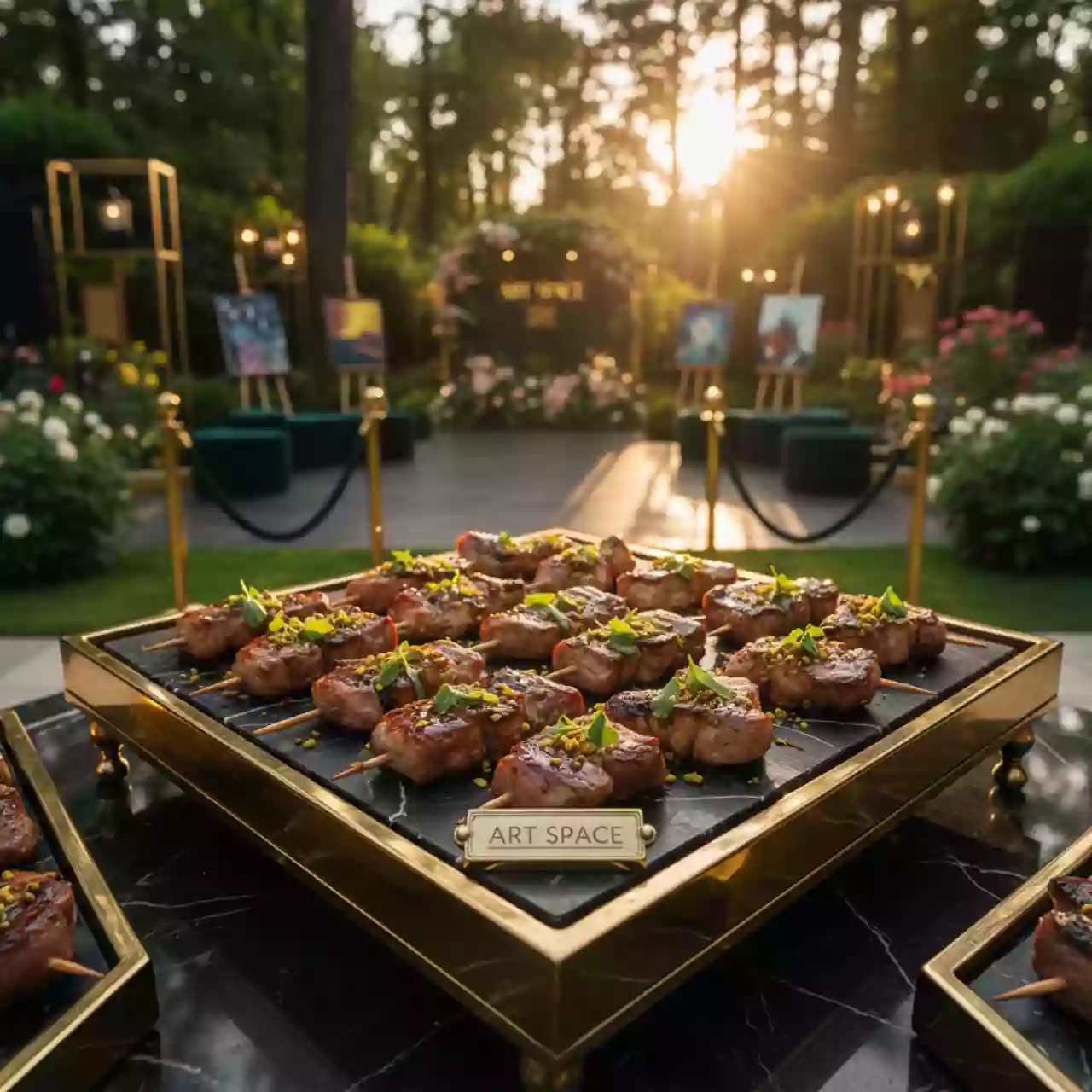 Аренда Шашлычки мини из шейки в парке «Ривьера» — ART SPACE