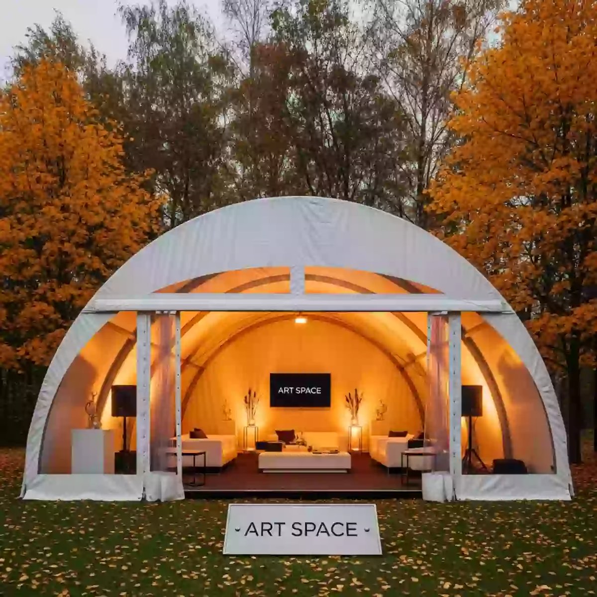 Аренда Шатер 10х15 м в комплексе «Дагомыс» — ART SPACE