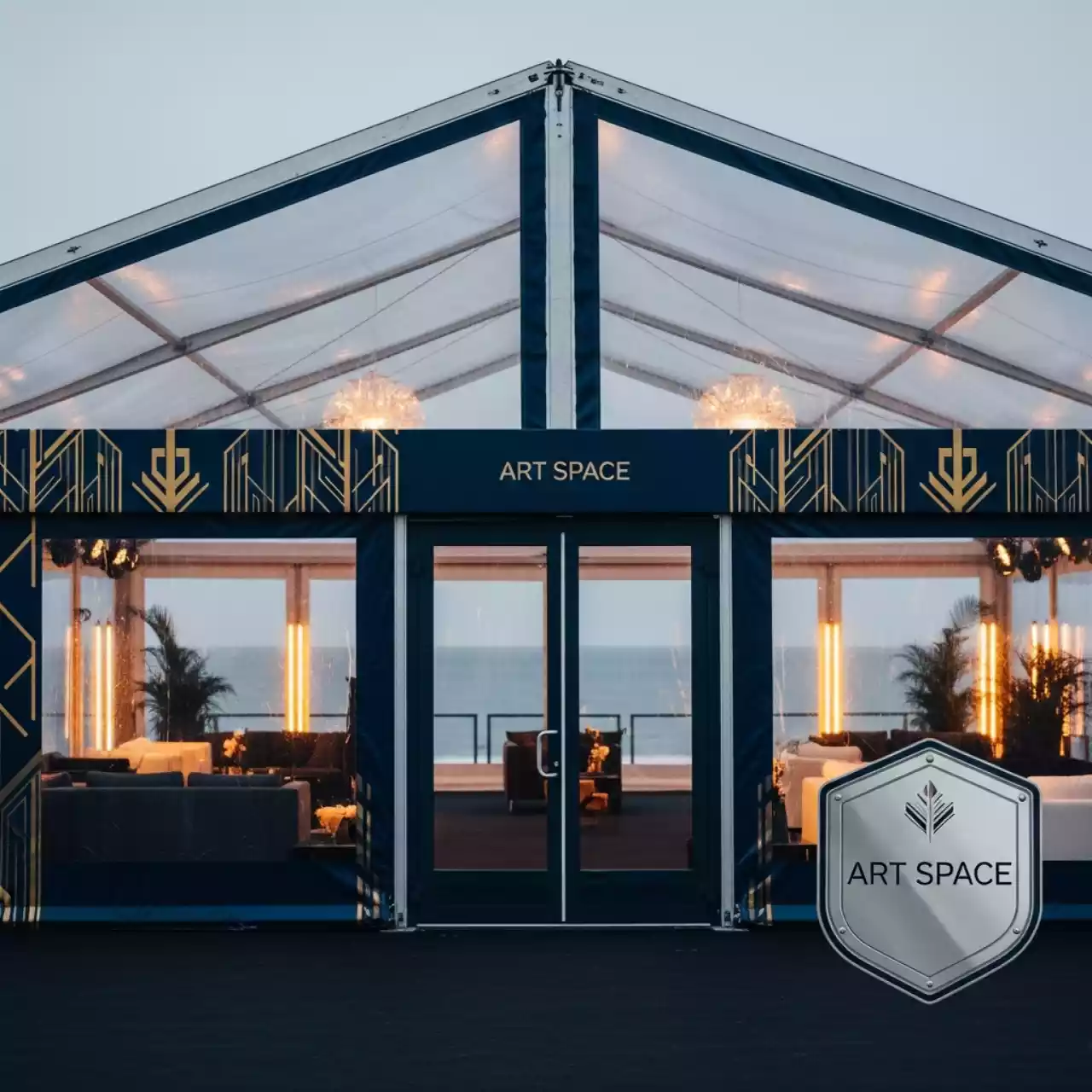 Аренда Шатер 10х25 в Alpha Sirius — ART SPACE