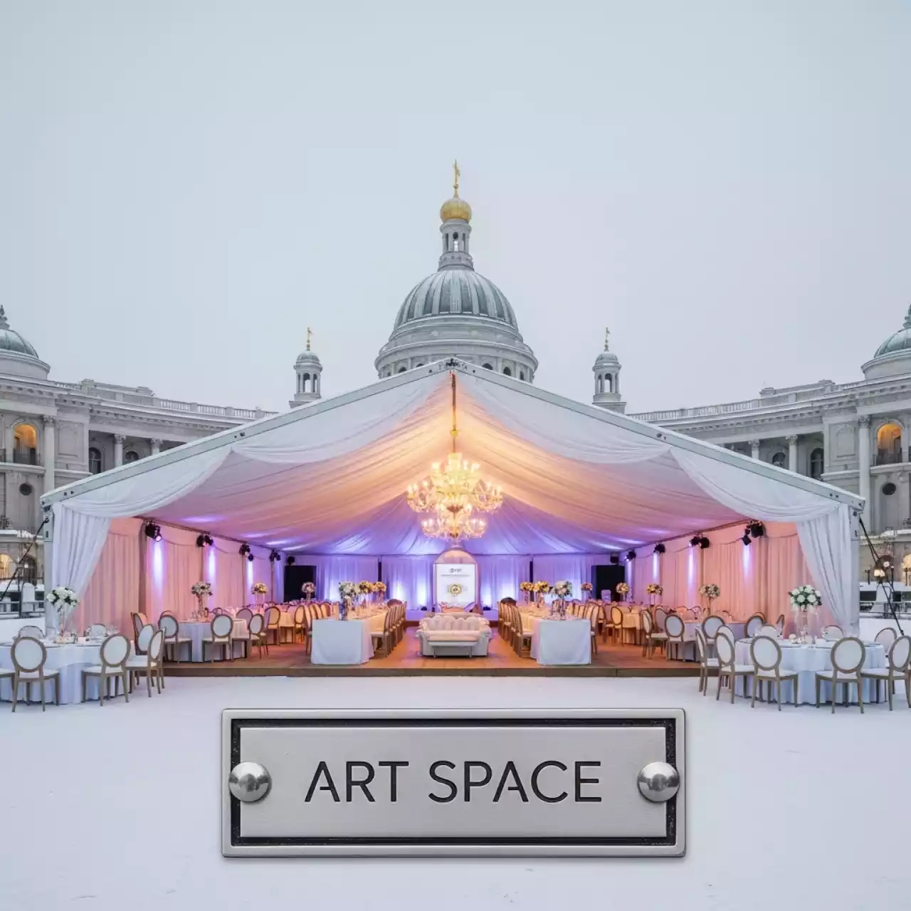 Аренда Шатер 150 кв. м на 100 120 человек в Red Arena — ART SPACE
