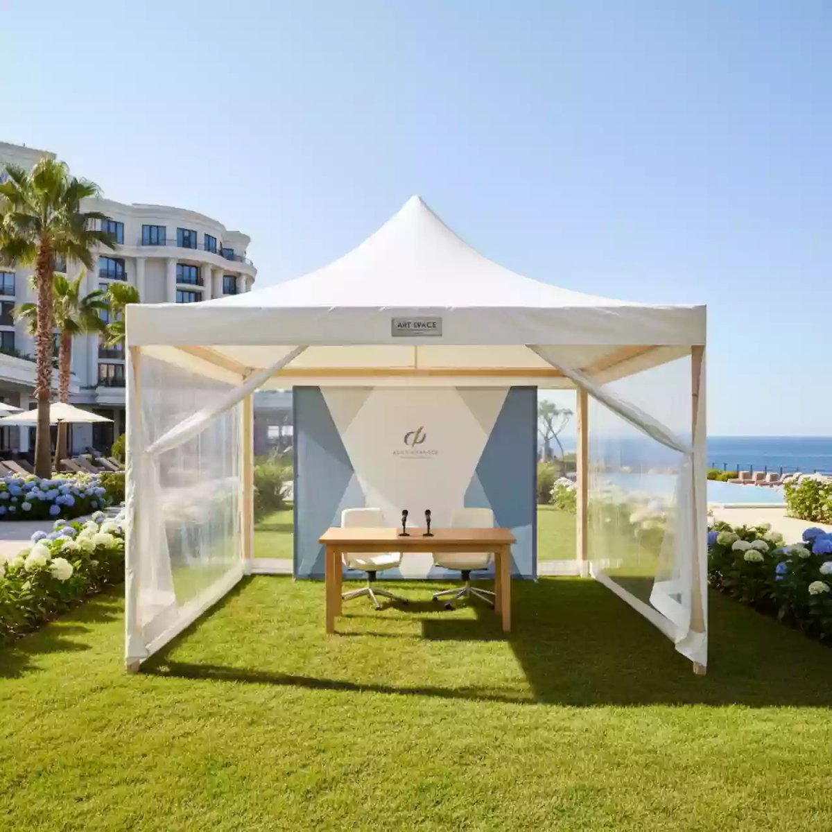 Аренда Шатер 3х3 в отеле Hyatt Regency Sochi — ART SPACE