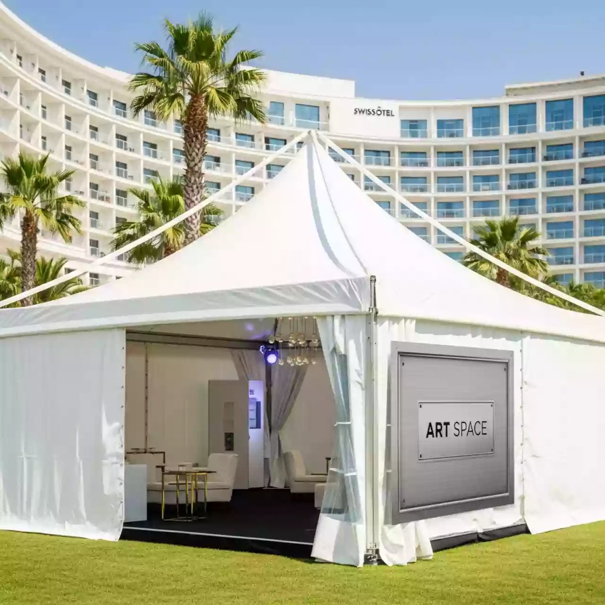Аренда Шатер 3х6 м в Swissôtel Resort Sochi Kamelia — ART SPACE