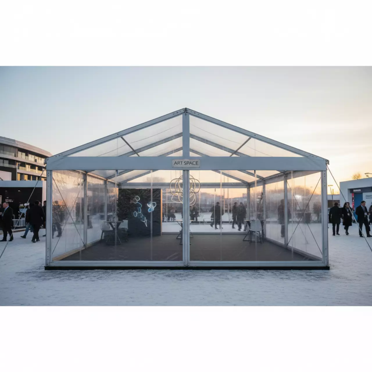 Аренда Шатер 4х8 32 м² премиум стальной каркас в комплексе Sea Galaxy — ART SPACE