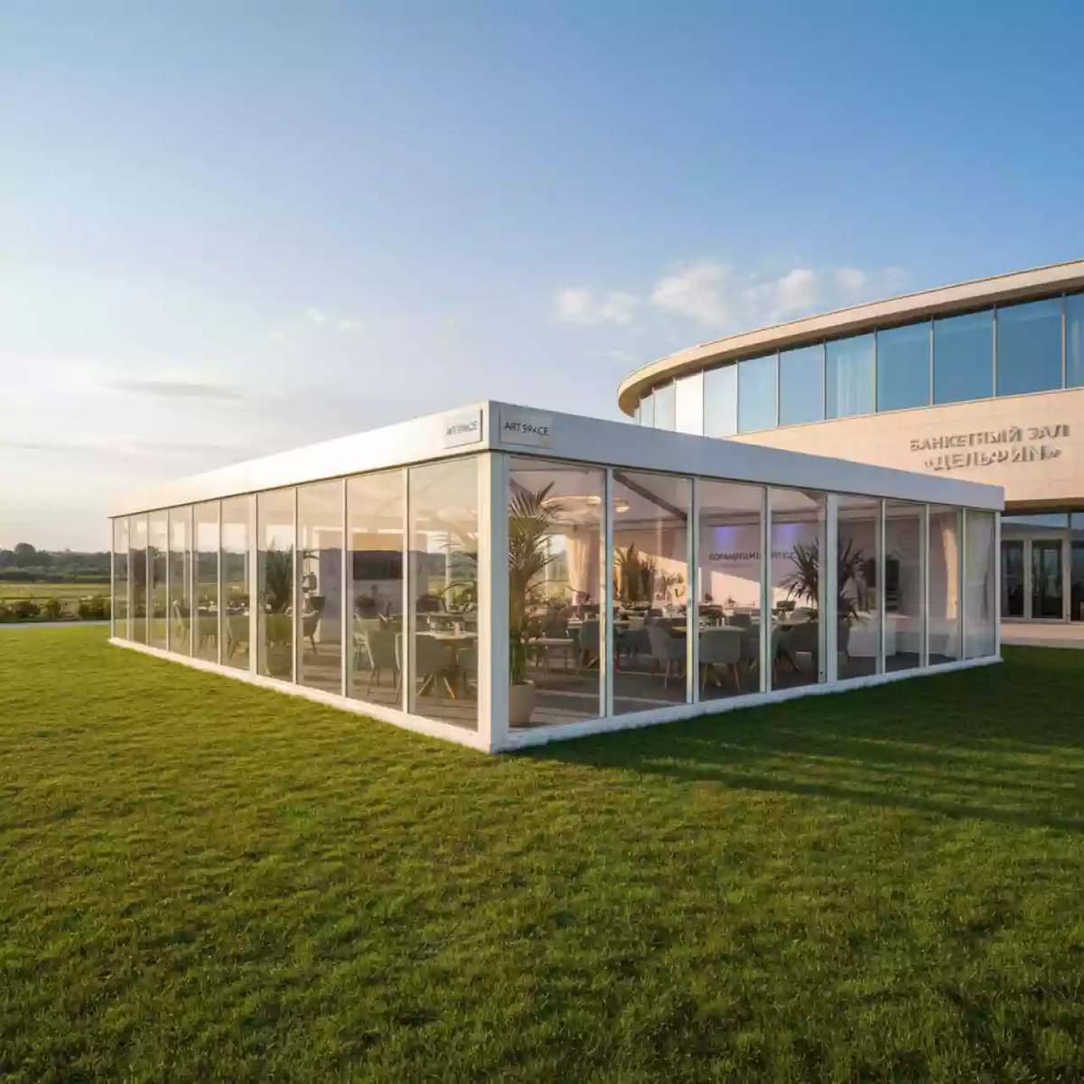 Аренда Шатер 50 в банкетном зале «Дельфин» — ART SPACE