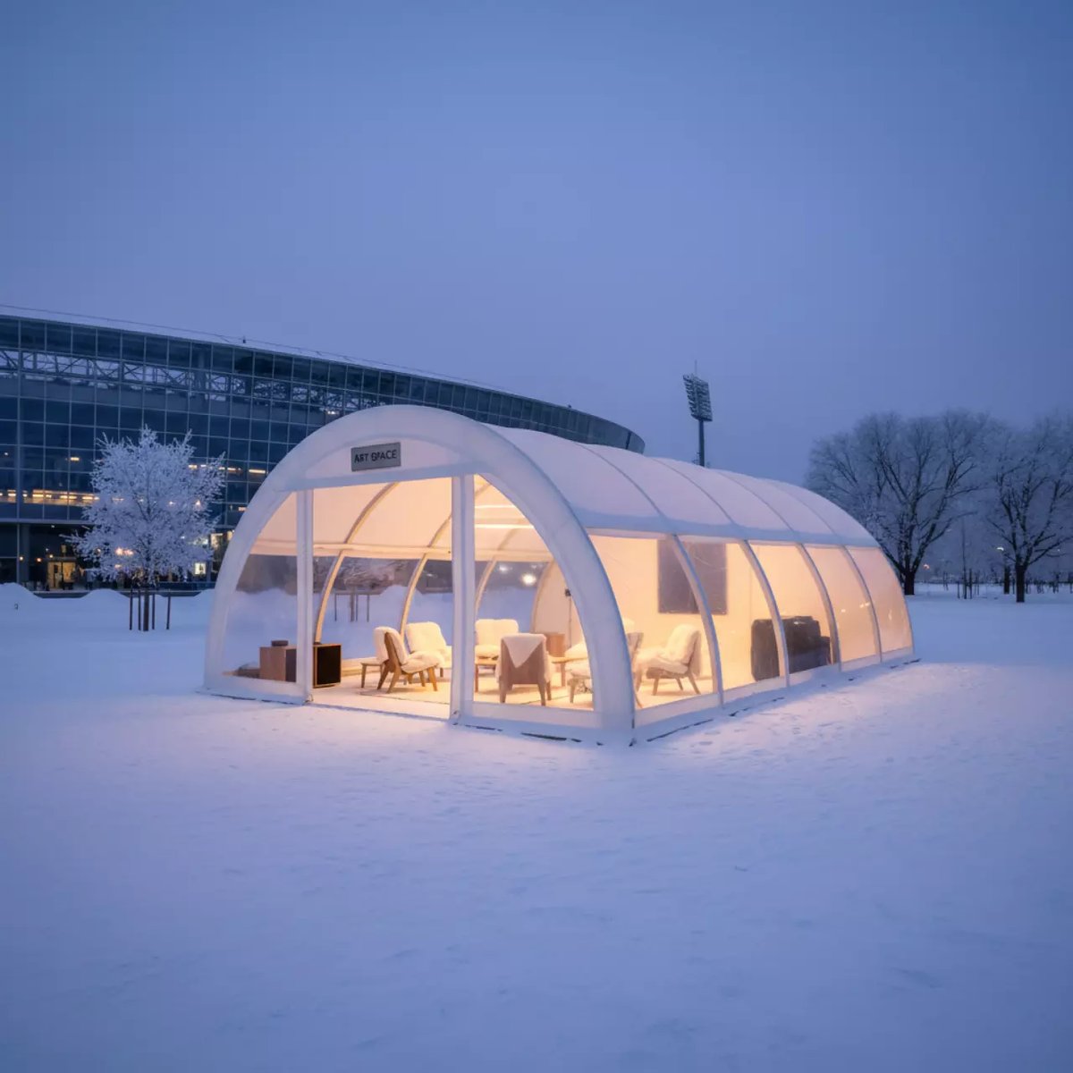 Аренда Шатер 5х5 арочный в VK Stadium Sirius — ART SPACE