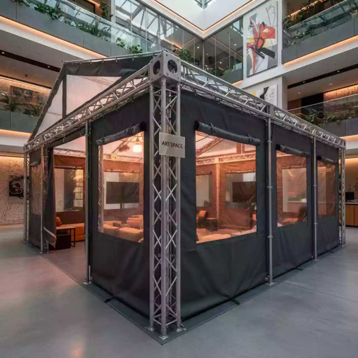 Аренда Шатер 8х12 м в Sport Inn Hotel & Wellness — ART SPACE