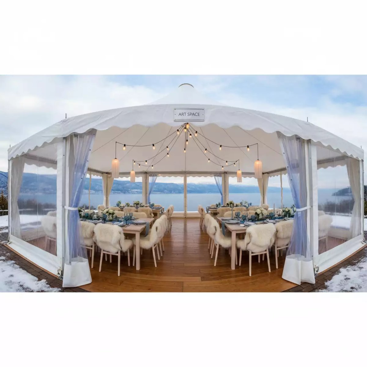 Аренда Шатер 8х16 м в Гранд Отель Сочи — ART SPACE