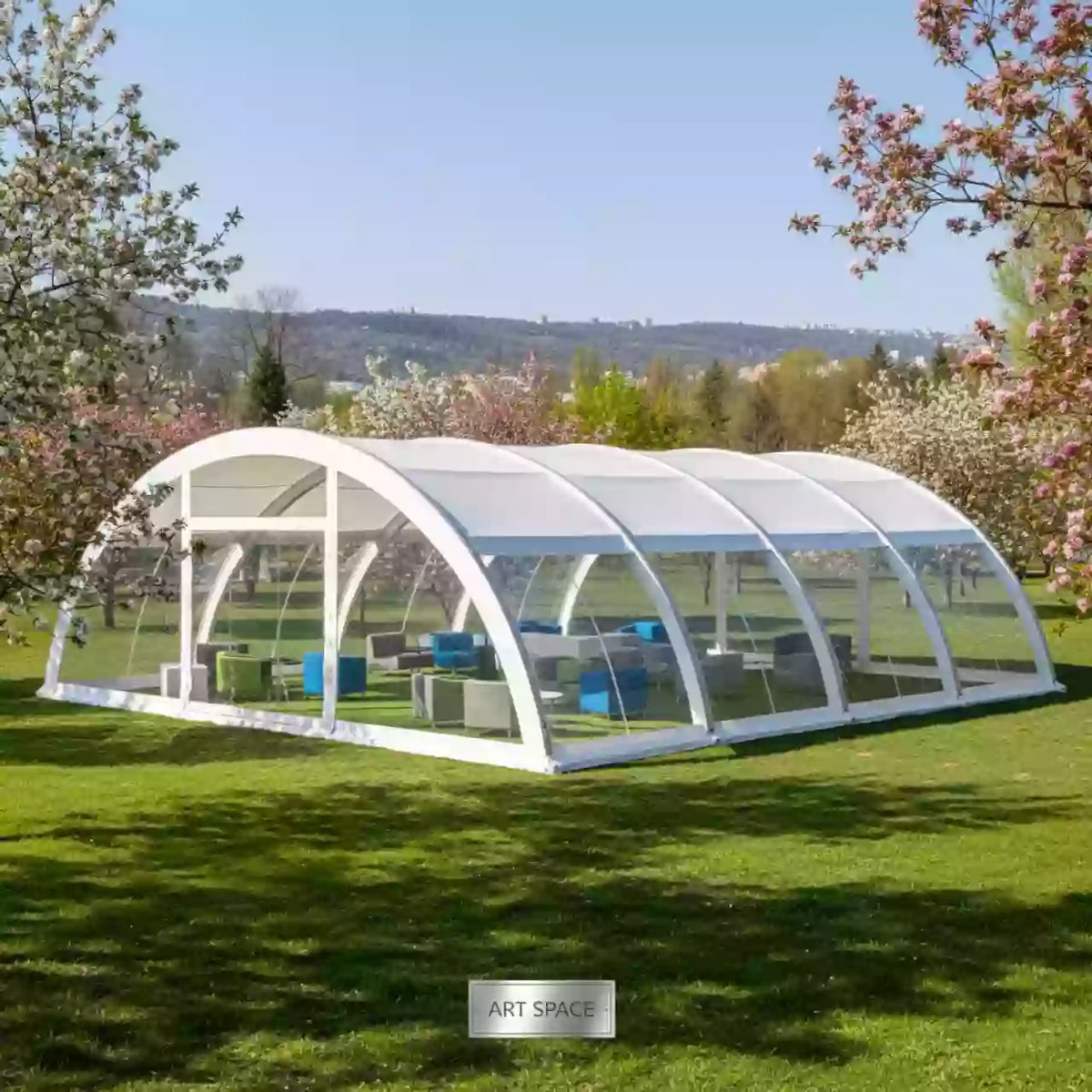 Аренда Шатер арочный 15х10 м в парке «Ривьера» — ART SPACE