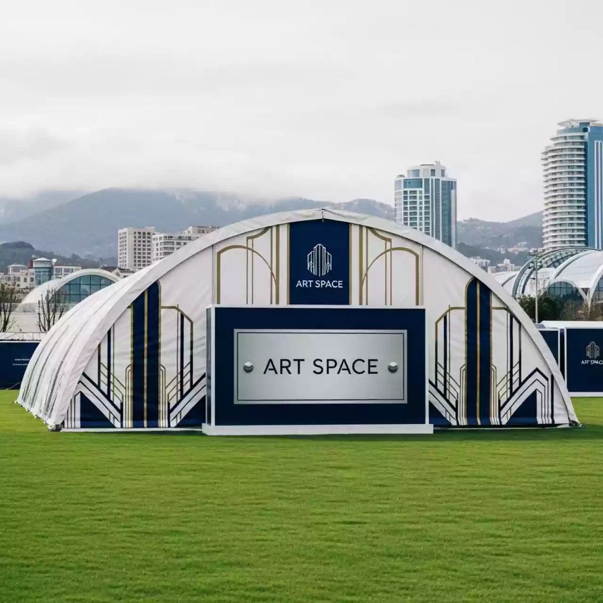 Аренда Шатер арочный 30х10 м в Alpha Sirius — ART SPACE