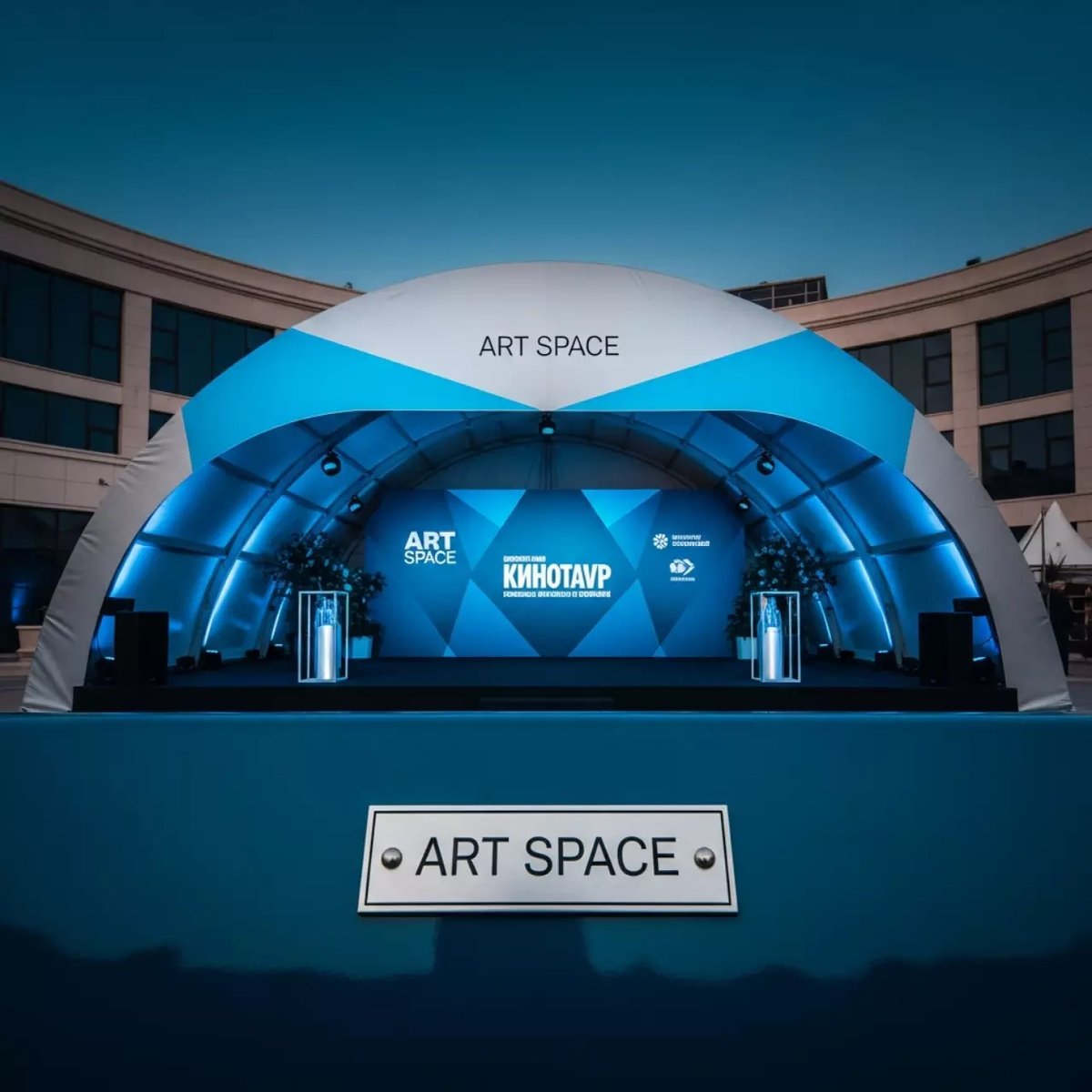 Аренда Шатер арочный 36 кв. м в City Park Hotel Sochi — ART SPACE