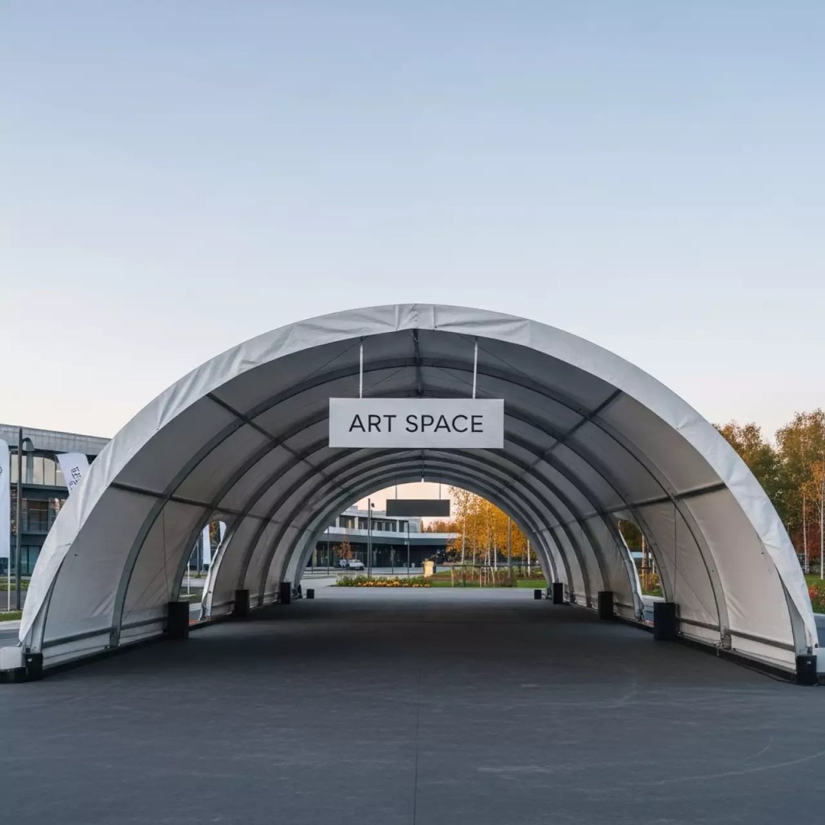 Аренда Шатер арочный 8х8 м VK Stadium Sirius — ART SPACE