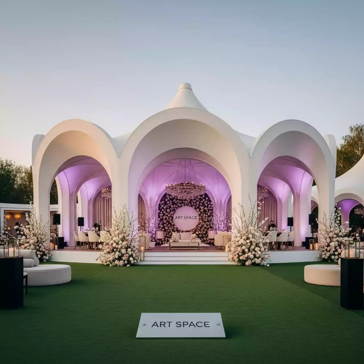 Аренда Шатер арочный Arch Octa RT 305 8 в ресторане «Сыроварня» — ART SPACE