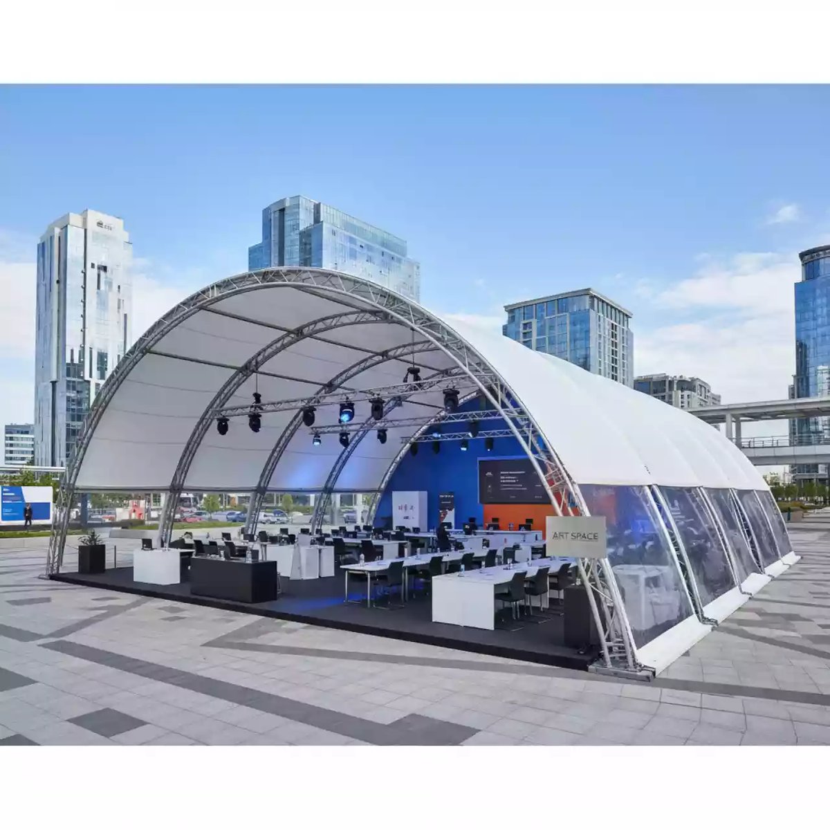 Аренда Шатер арочный Arch Square RT 384 8 в Bridge Resort — ART SPACE