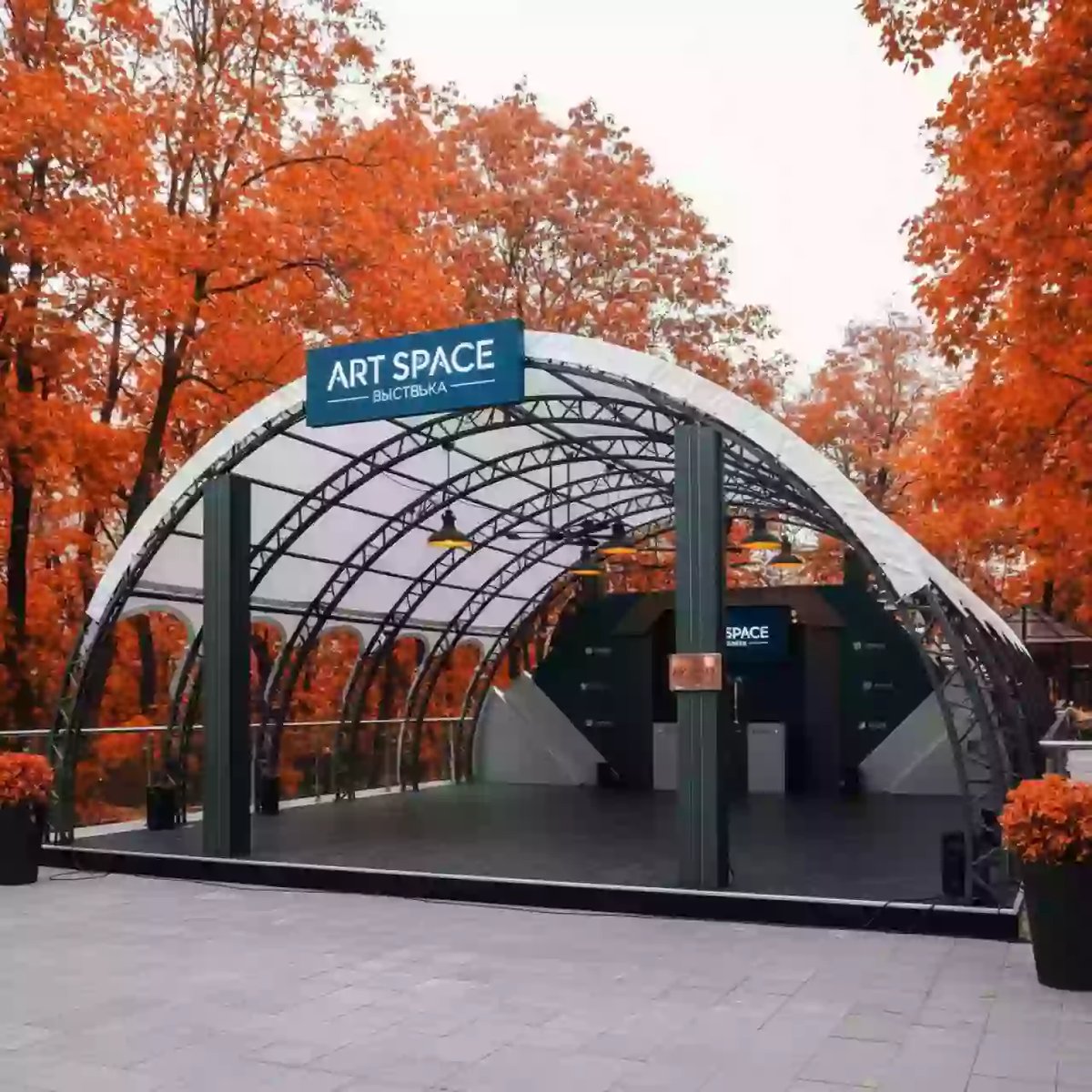 Аренда Шатер арочный новый 25 м² в комплексе Sea Galaxy — ART SPACE