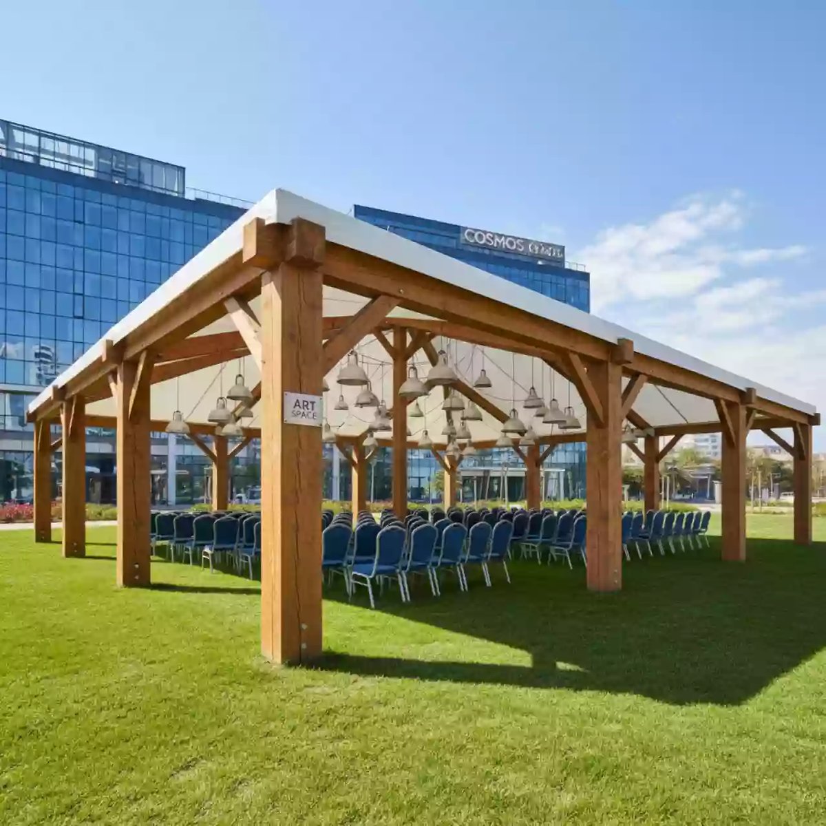 Аренда Шатер деревянный Wood 8 в Cosmos Sochi Hotel — ART SPACE