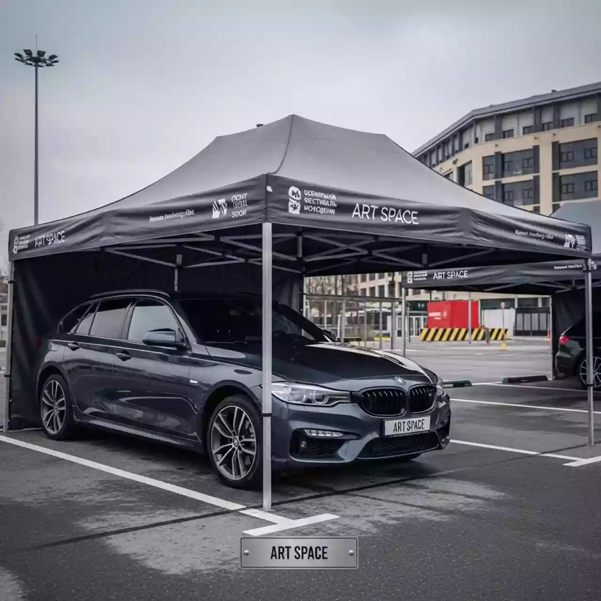 Аренда Шатер для автомобиля премиум Bizon 3х4,5 в Cosmos Sochi Hotel — ART SPACE