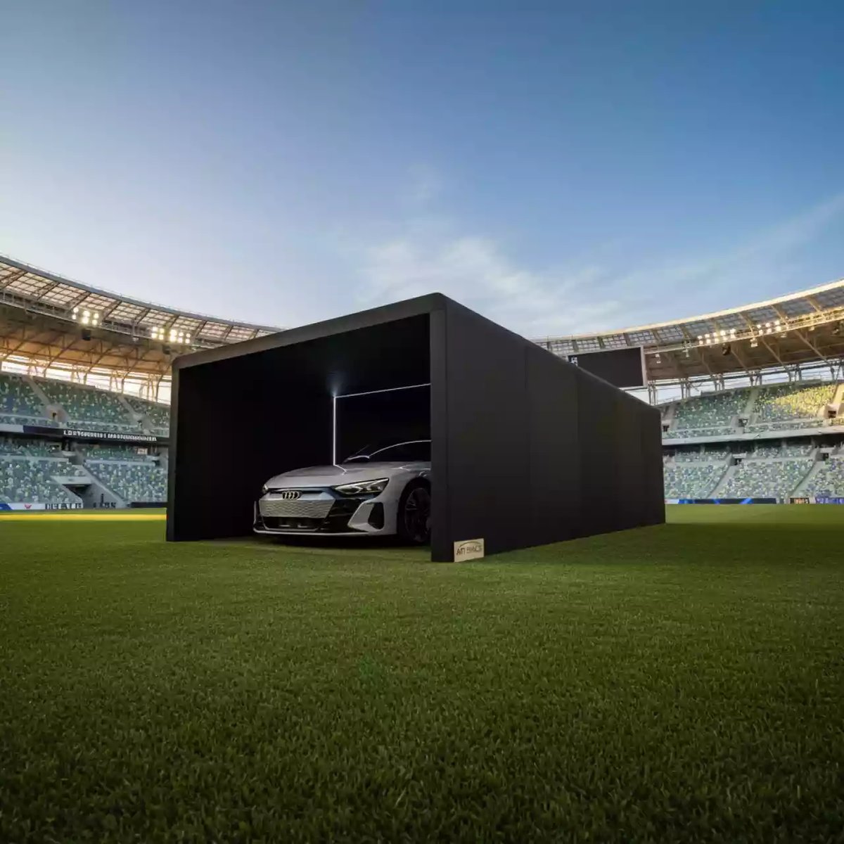 Аренда Шатер для автомобиля премиум бизон 3х6 на арене «Фишт» — ART SPACE