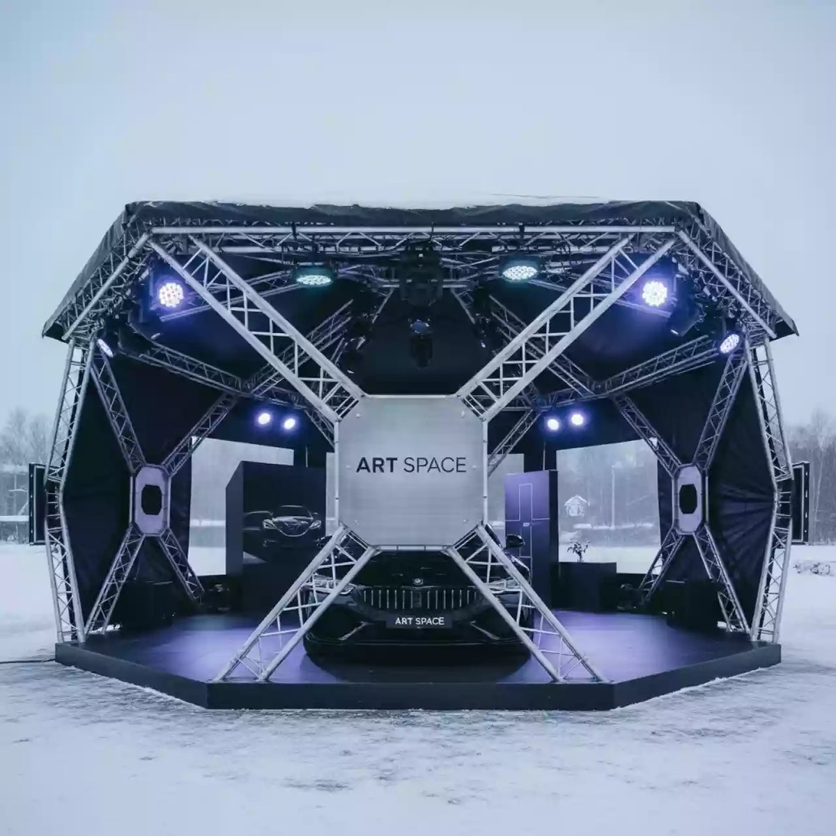 Аренда Шатер для автомобиля Pro 3х6 в санатории «Октябрьский» — ART SPACE