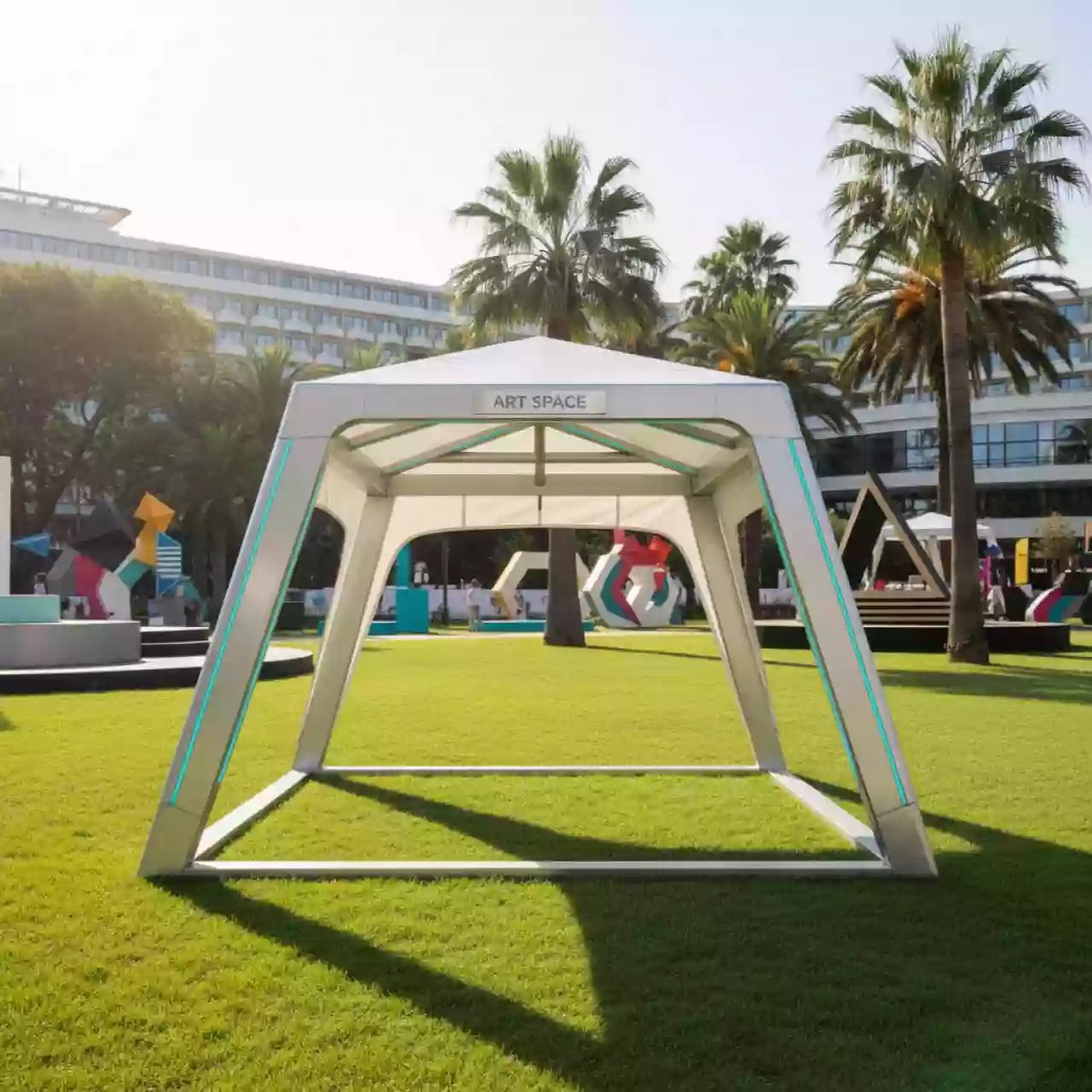 Аренда Шатер для автомобиля усиленный Pro 2х2 в Rodina Grand Hotel & SPA — ART SPACE