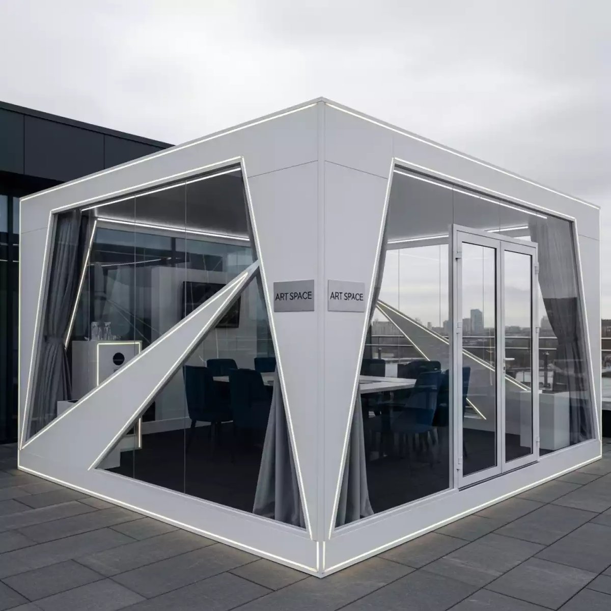 Аренда Шатер для городских мероприятий премиум Bizon 4х4 в ресторане «Сыроварня» — ART SPACE