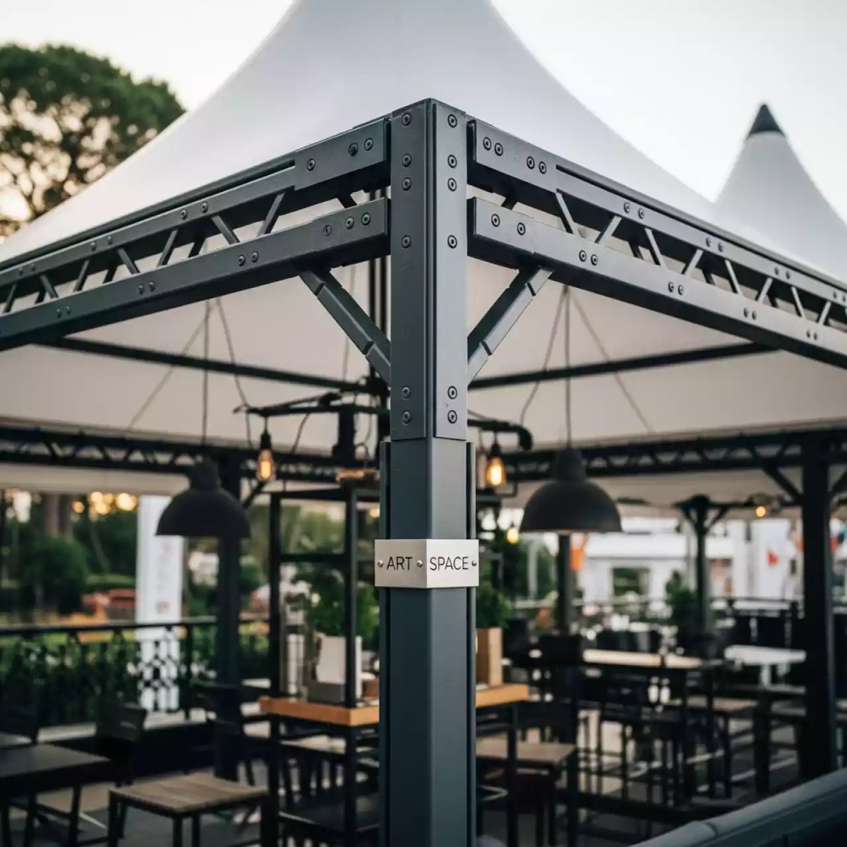 Аренда Шатер для кафе в ресторане «Плакучая Ива» — ART SPACE