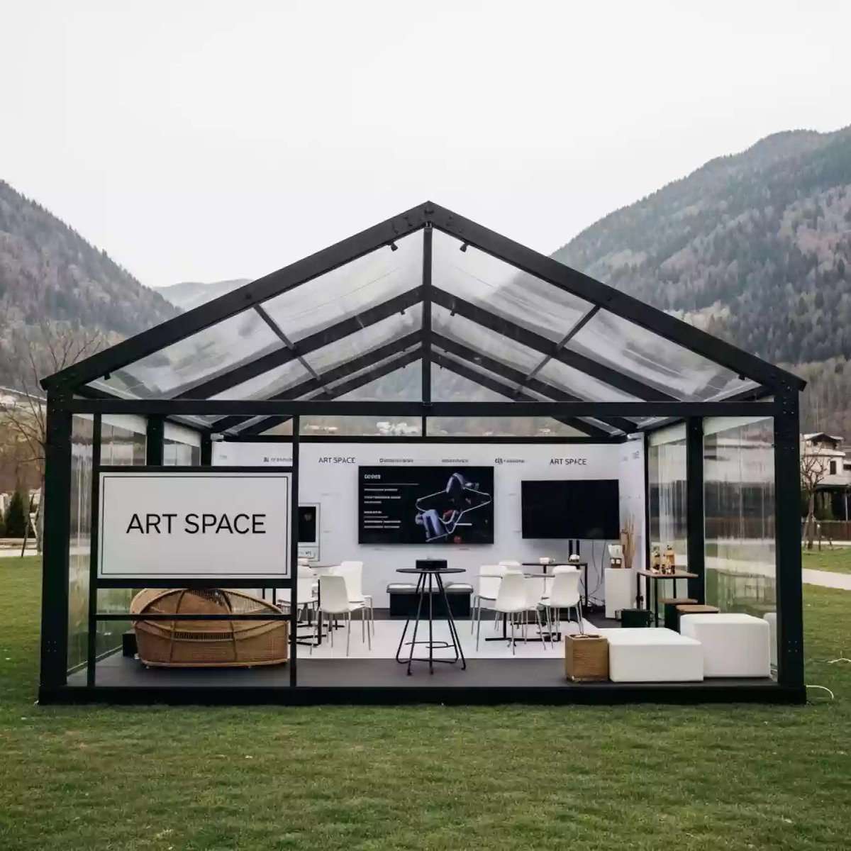 Аренда Шатер для пикника в Green Flow Hotel — ART SPACE