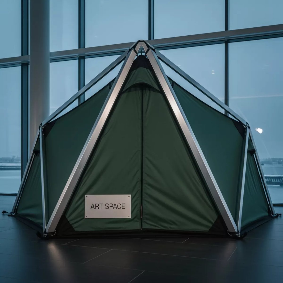 Аренда Шатер для рыбалки и охоты премиум Bizon 3х4,5 в зале «Чайка» (Морпорт) — ART SPACE