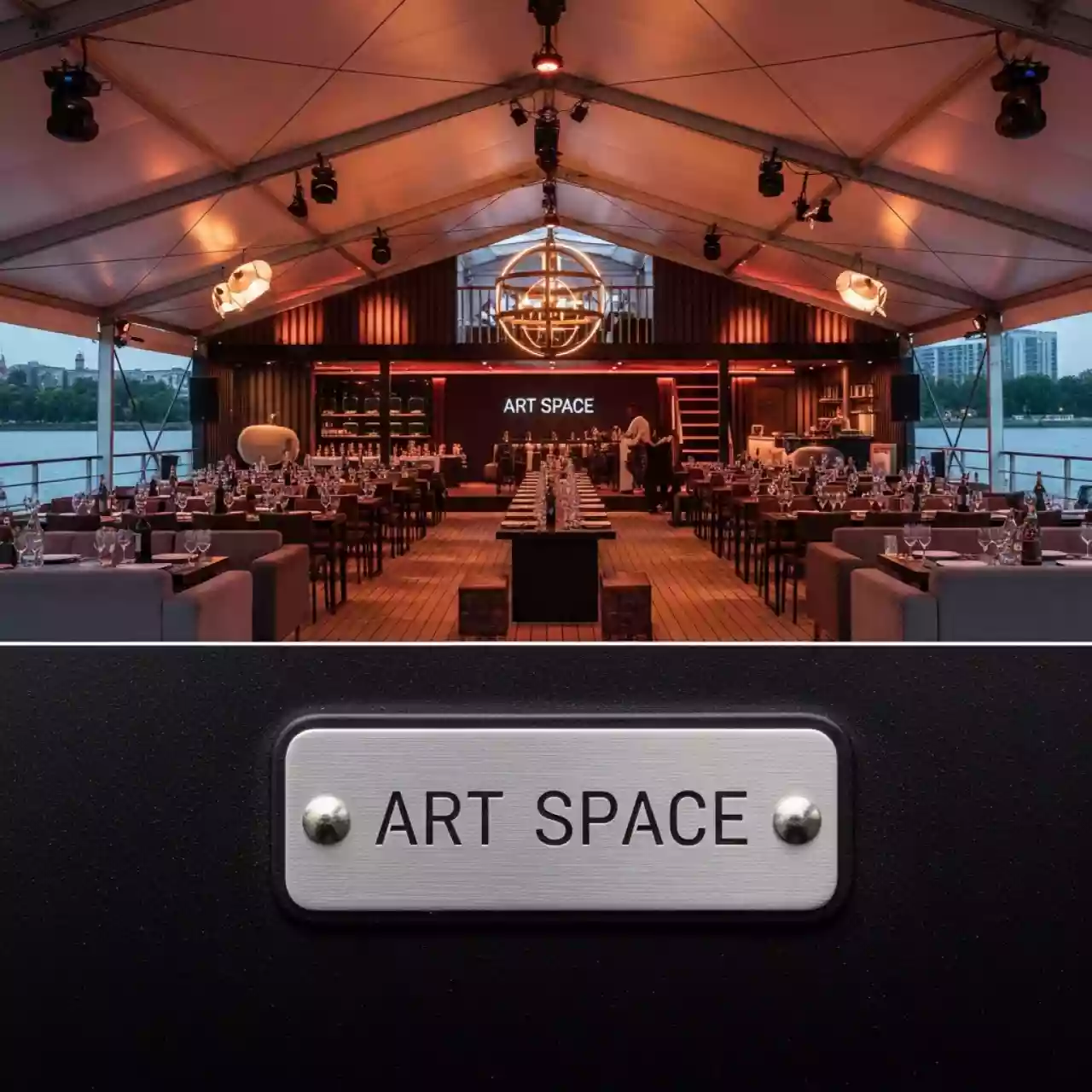 Аренда Шатер для свадьбы на теплоходе «Дагомыс» — ART SPACE