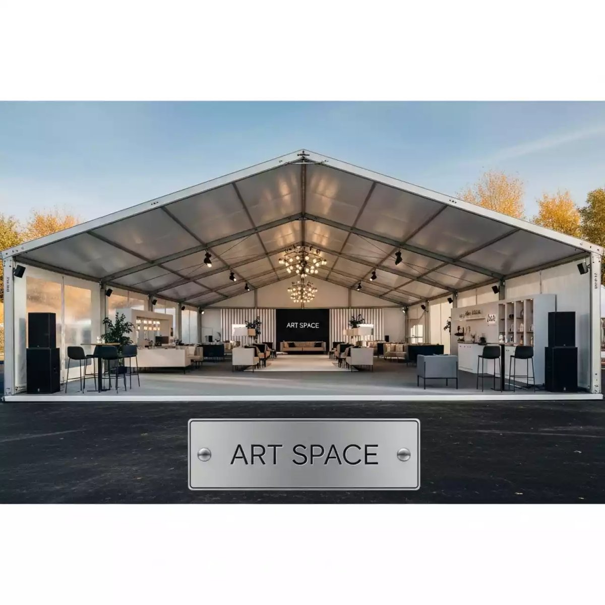 Аренда Шатер двухскатный в Анапе в Delta Sirius — ART SPACE