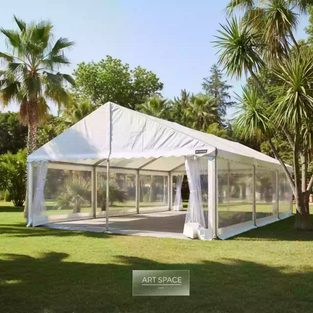 Аренда Шатер двускатный 15х10 в парке «Ривьера» — ART SPACE
