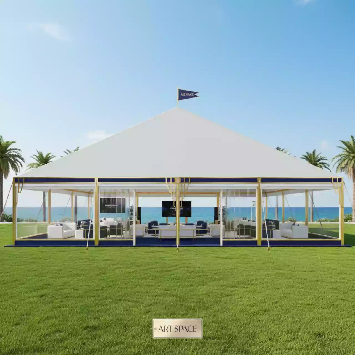 Аренда Шатер двускатный в Дагомысе в Karat Resort — ART SPACE