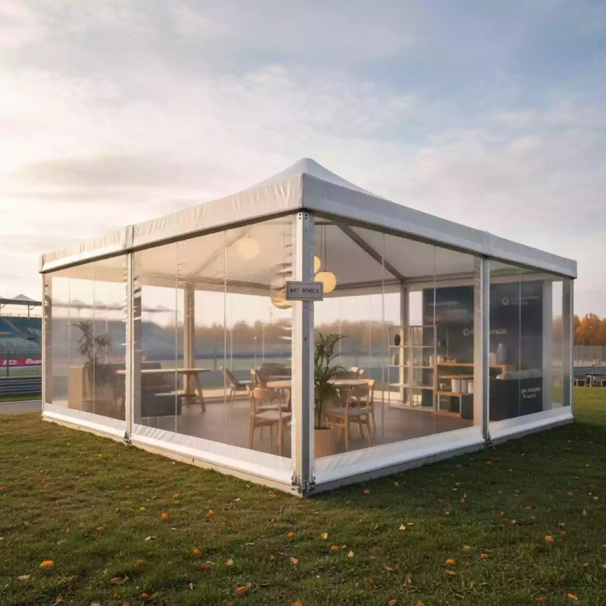 Аренда Шатер Expotent 8х4 м в Delta Sirius — ART SPACE