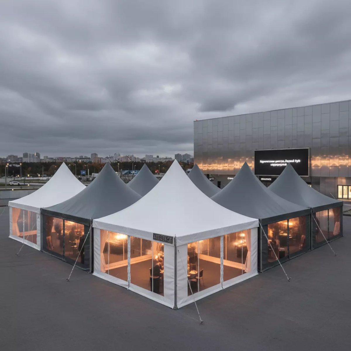 Аренда Шатер и пагода в Керлинговом центре «Ледяной куб» — ART SPACE