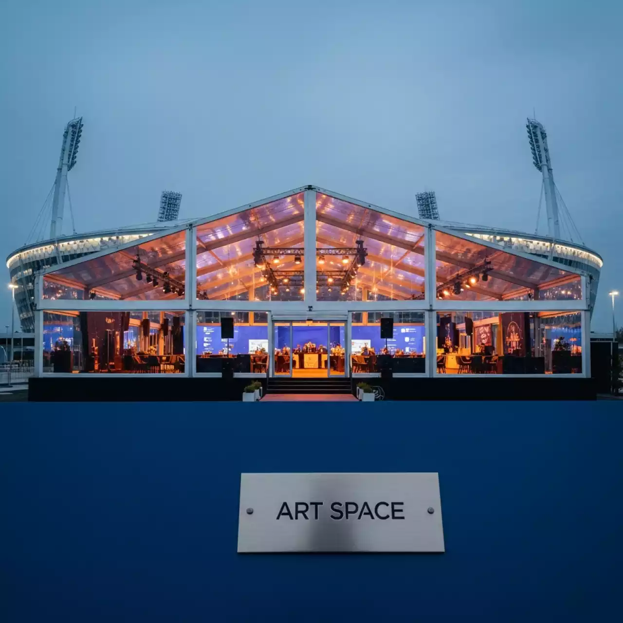 Аренда Шатер и тентовая конструкция в VK Stadium Sirius — ART SPACE