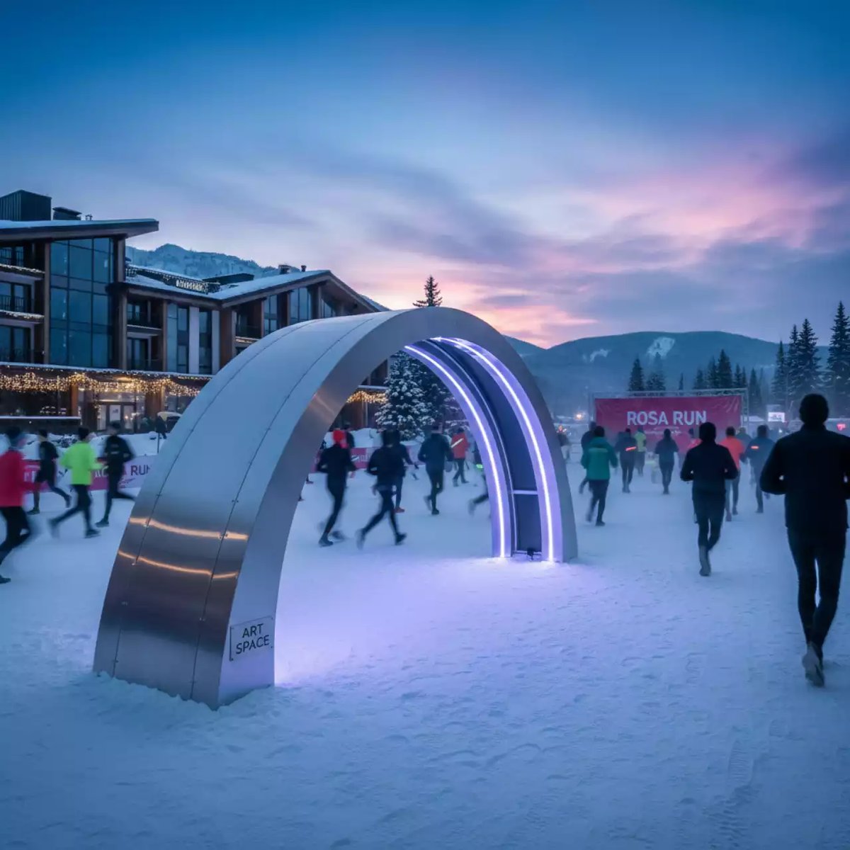 Аренда Шатер из ферм арочный 6х4 м в Boutique Hotel PORTUM 1905 — ART SPACE