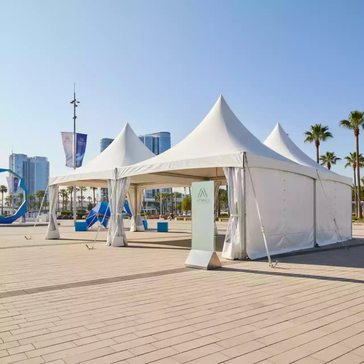 Аренда Шатер каскадный Cascade RT 12х20 в Alpha Sirius — ART SPACE