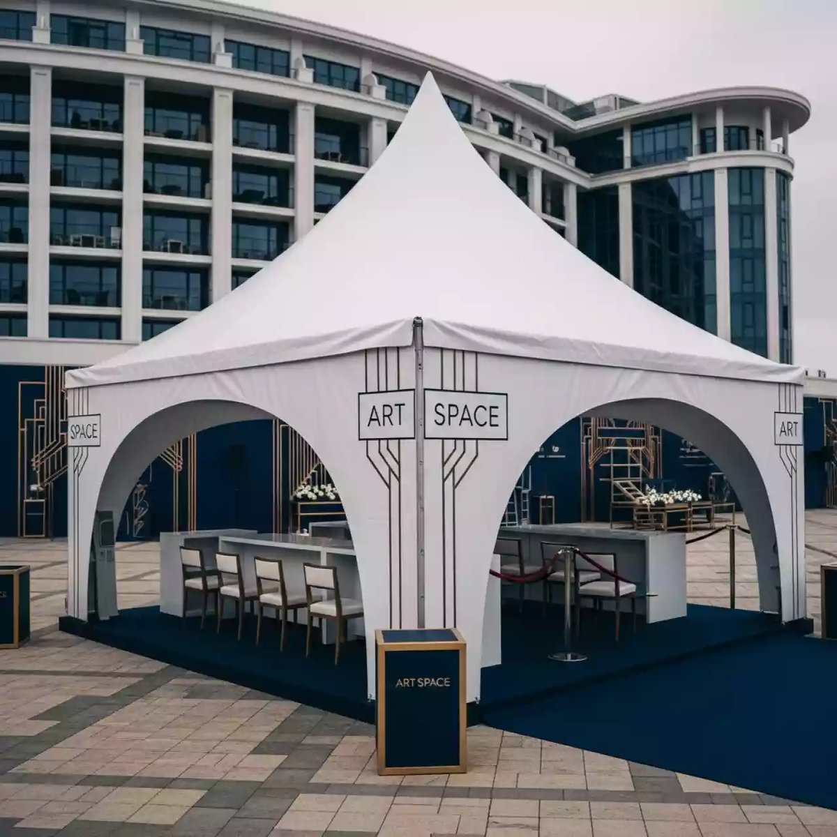 Аренда Шатер Кайт 4х4 со стенками в комплексе Sea Galaxy — ART SPACE