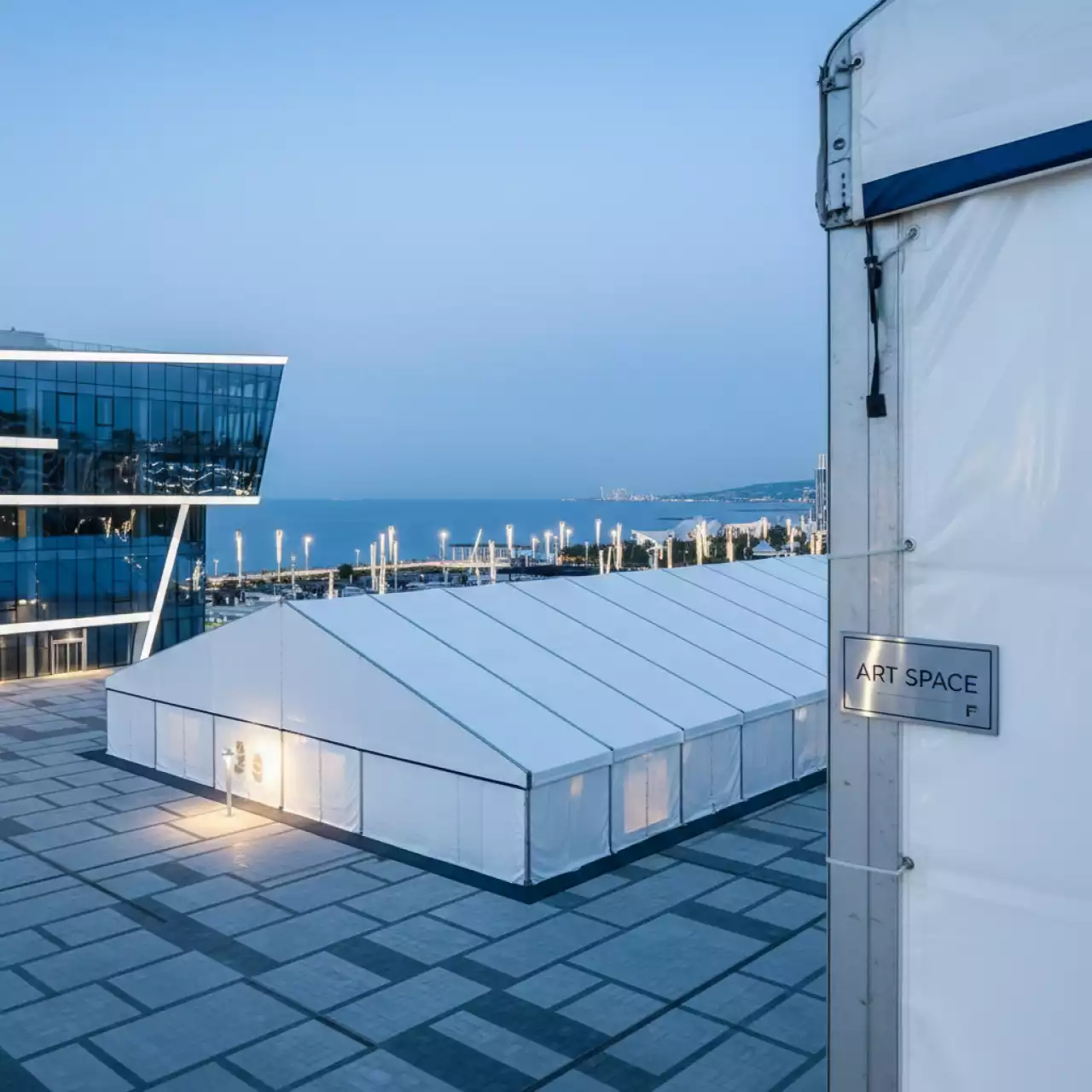 Аренда Шатер классический шириной 25 м в Radisson Collection Paradise — ART SPACE